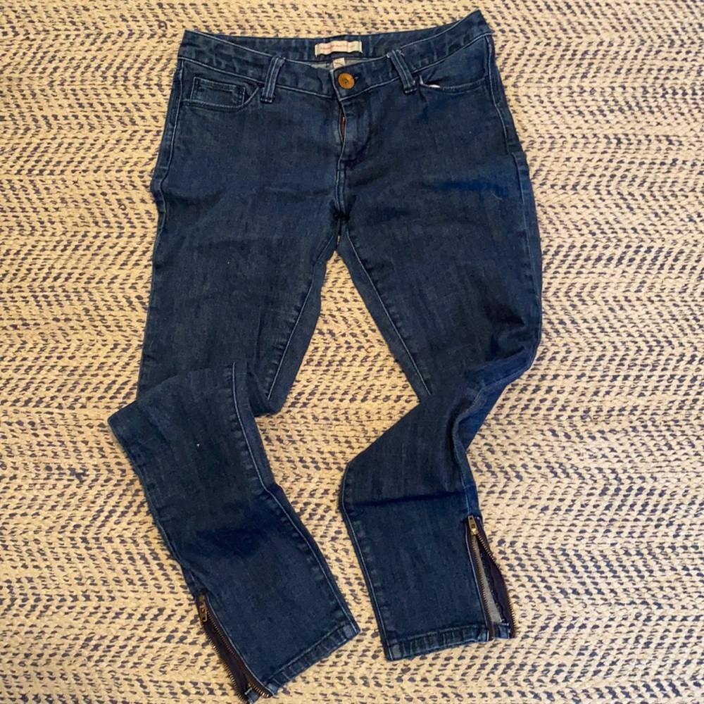 Women’s dark blue jeans